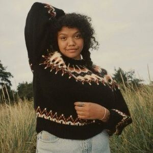 Dôen Field Sweater in Aberdeen Fair Isle, S